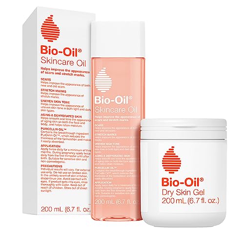 Bio-Oil Skincare Oil Body Oil with Bio-Oil Dry Skin Gel - Glam Empire 